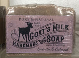 Lavender & Oatmeal Pure & Natural Goat Milk Soap