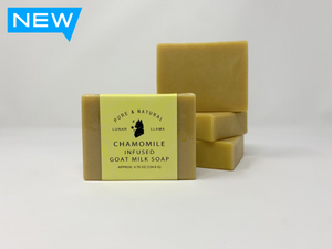 Chamomile Infused Pure & Natural Goat Milk Soap