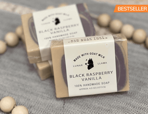 Black Raspberry Vanilla Pure Goat Milk Soap
