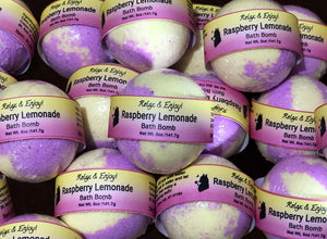 Raspberry Lemonade Bath Bomb